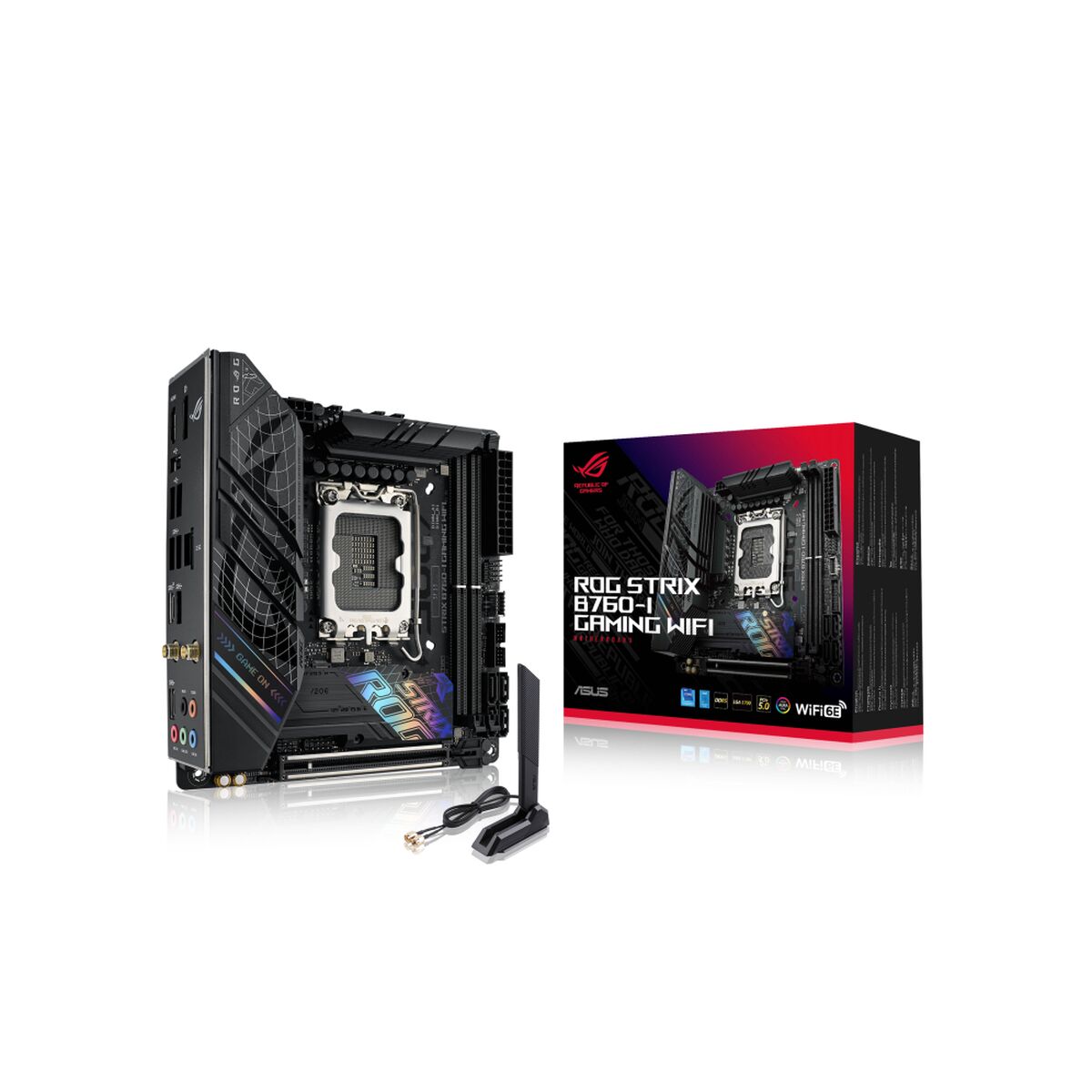 Asus Carte Mère Rog Strix B760-I Gaming Wifi Lga 1700 Noir Unique