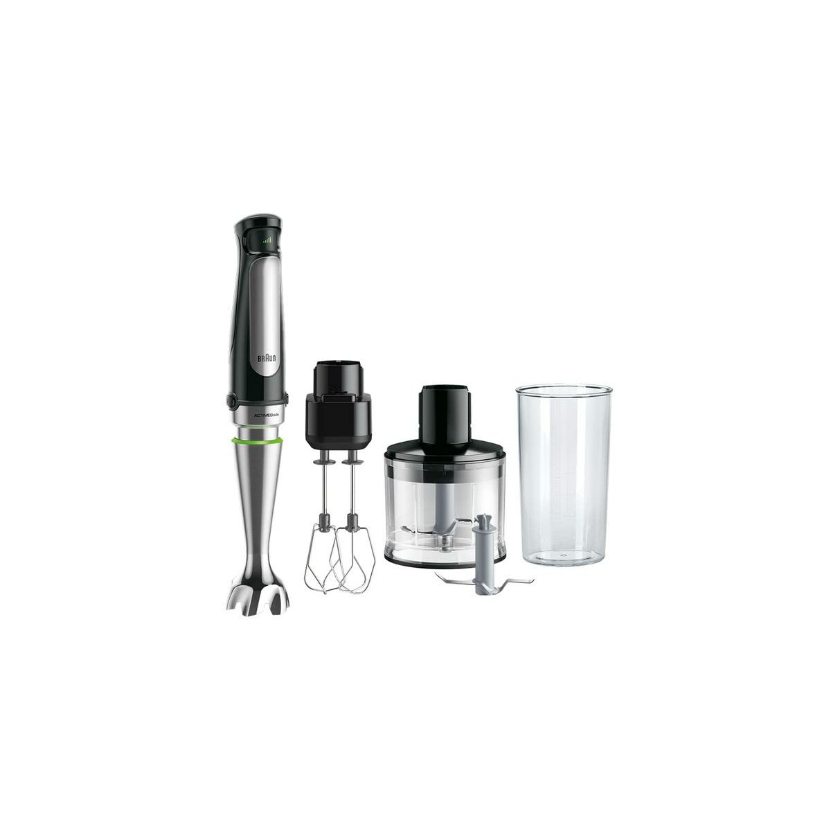 Braun Mixeur Plongeant Mq7035xbi Noir 1000 W Multicolore Unique