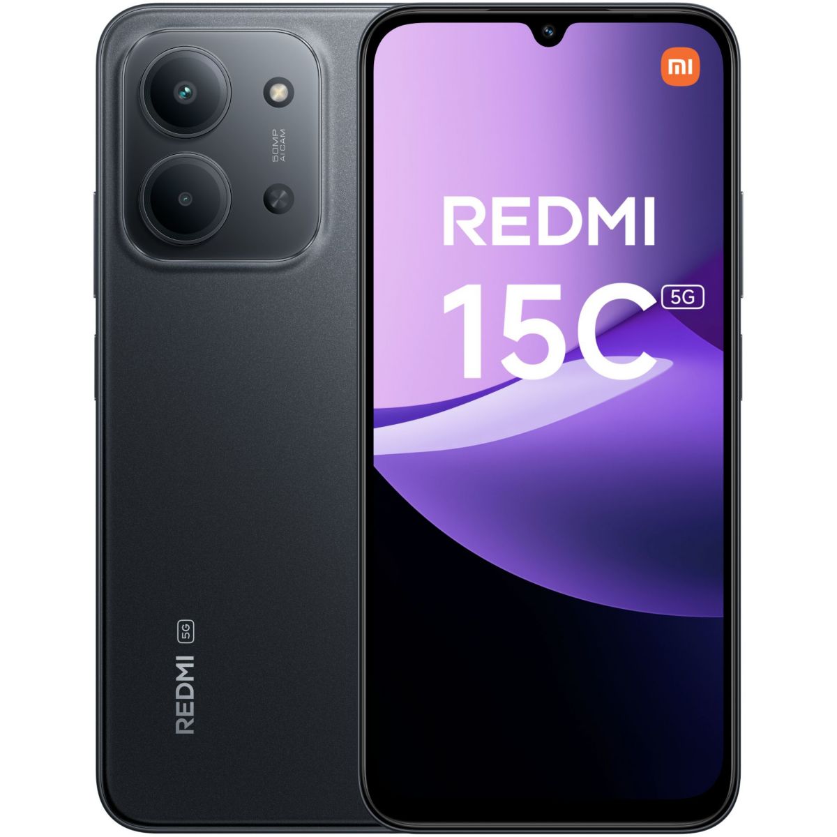 Xiaomi Smartphone Redmi 15C 256Go 5G Noir Unique