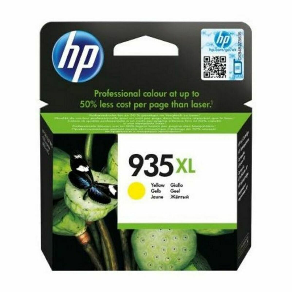 Hp Cartouche D'encre Originale Jaune Unique
