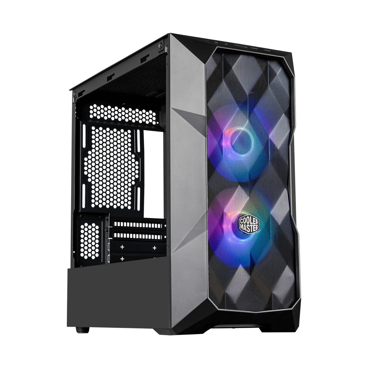 Cooler Master Boîtier Atx Semi-Tour Td300 Noir Unique