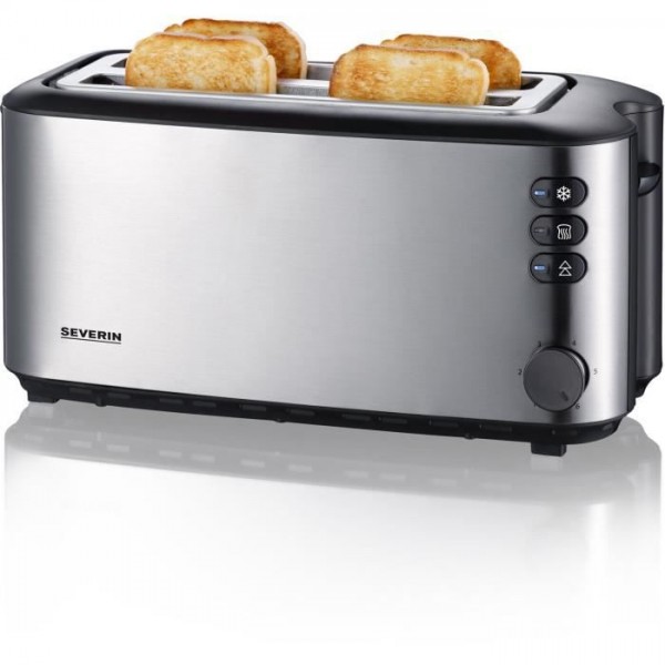 Severin Grille Pain - Toaster Electrique At 2509 - Inox Gris Unique