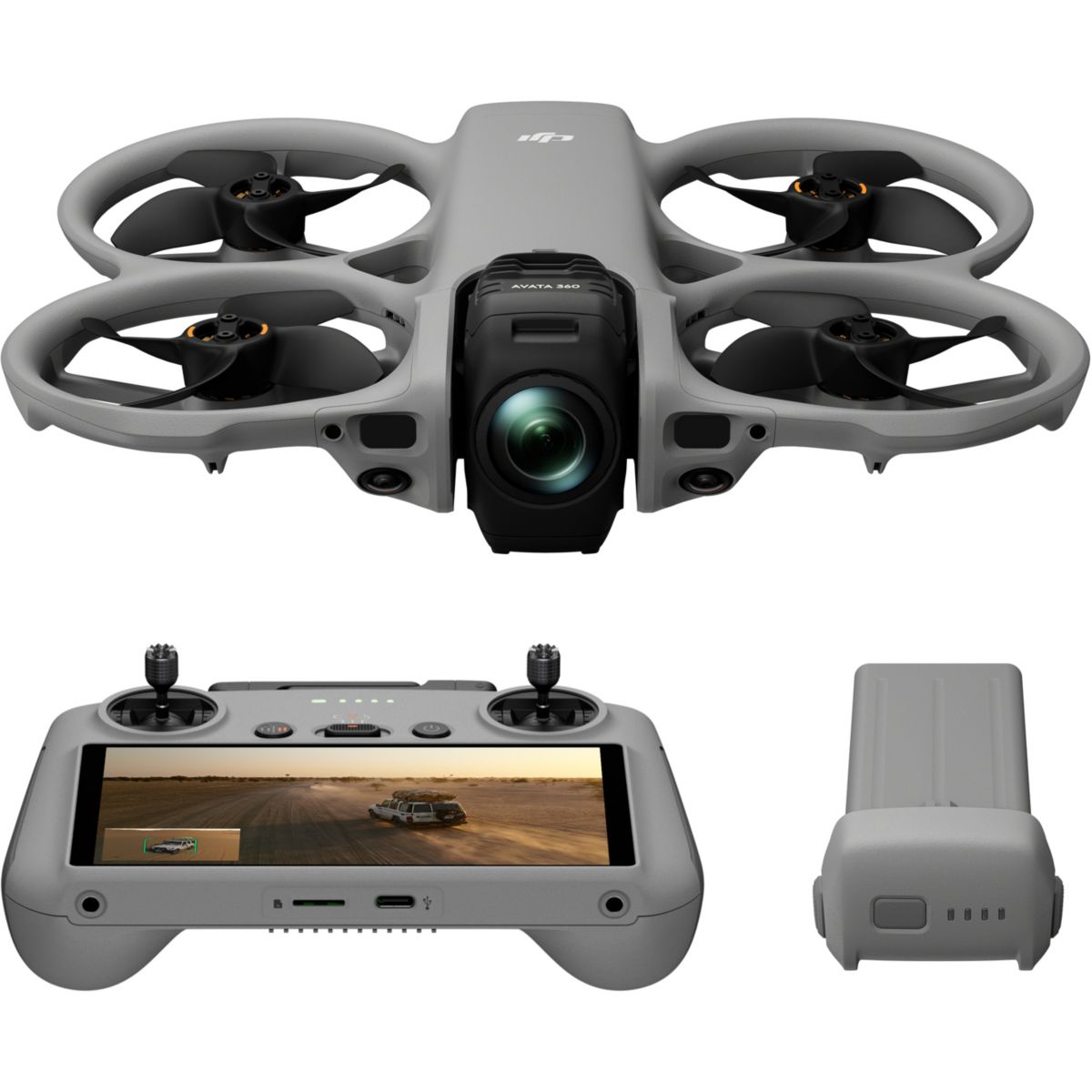 Dji Drone Avata 360 (Rc 2) Gris Unique