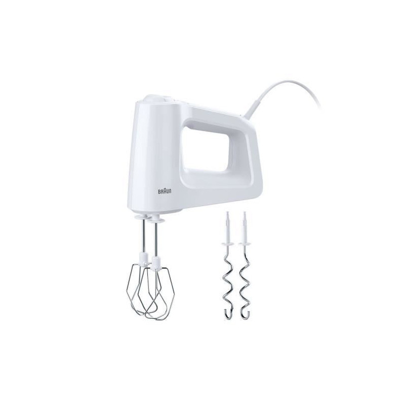 Braun Hm3000wh Batteur Electrique Multimix 3 - Blanc Unique