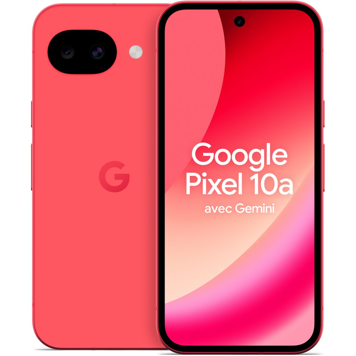 Google Smartphone Pixel 10A 256Go Framboise 5G Rouge Unique