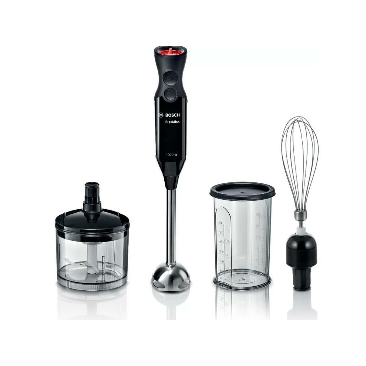 Bosch Mixeur Plongeant Ms61b6150 Anthracite 1000 W Multicolore Unique