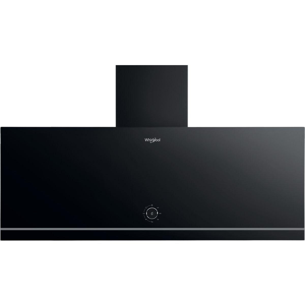 Whirlpool Hotte Décorative Murale Inclinée Whva92flmk Noir Unique