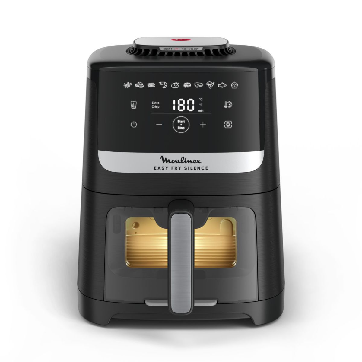 Moulinex Friteuse Sans Huile Easy Fry Silence 5L Ez5568f0 Unique