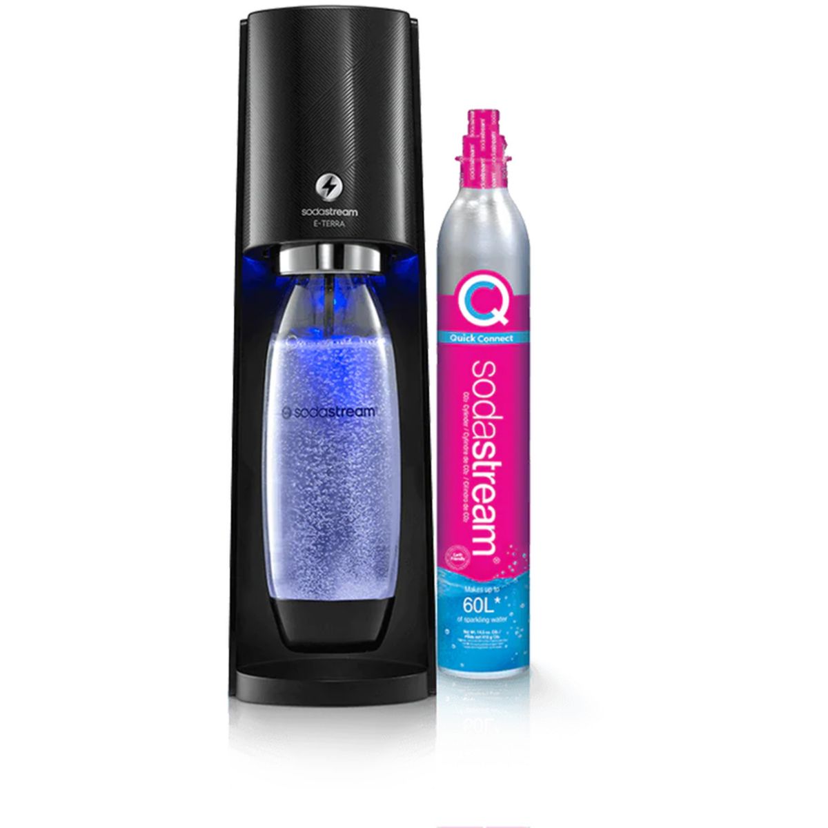 Sodastream Machine À Soda E-Terra E Noir Unique