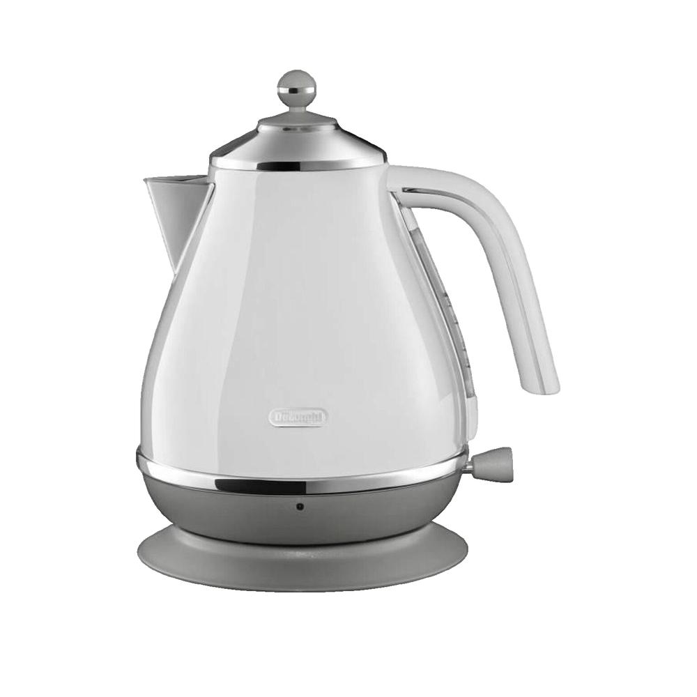 Delonghi Bouilloire Électrique De'longhi Icon Capitals 1.7L 2000W Blanc Unique