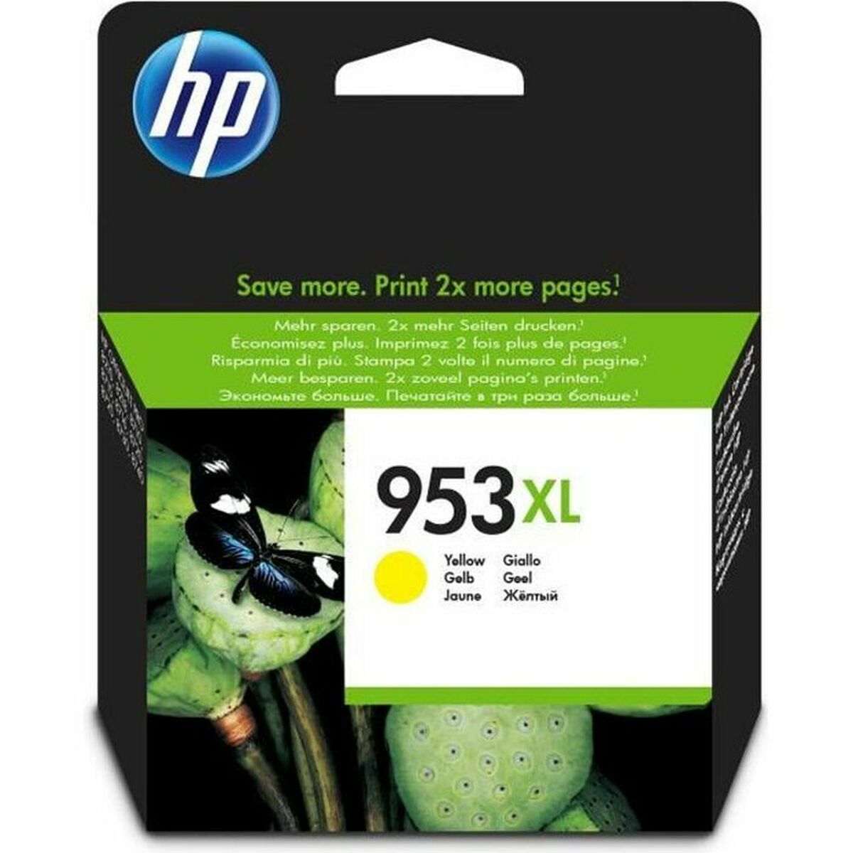 Hp Cartouche D'encre Originale Jaune Unique