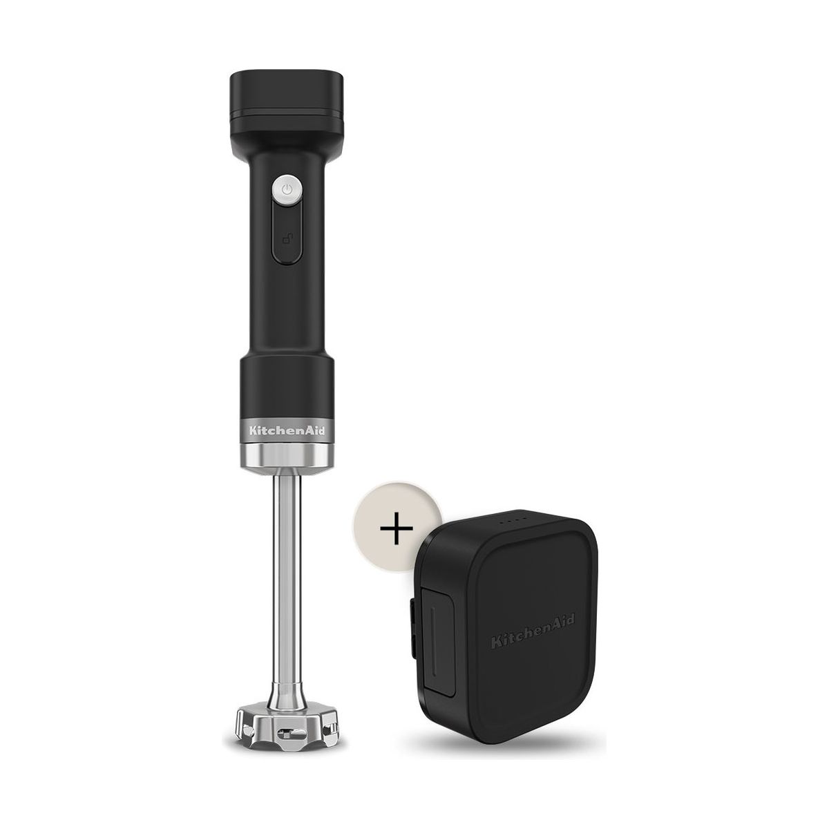 Kitchenaid Mixeur Go Sans Fil Avec Batterie 5Khbrv71bm Noir Unique