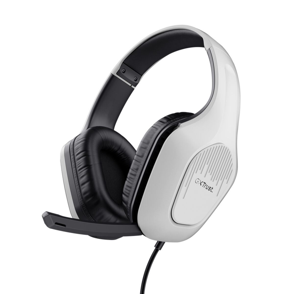 Trust Casque 25147 Gxt415w Blanc/Noir Unique
