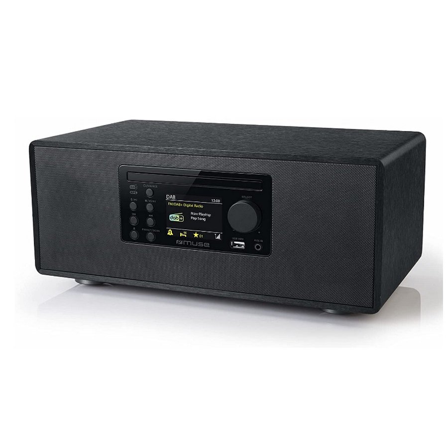 Muse - Micro-Chaîne 60W Avec Bluetooth - M695dbt Noir Unique