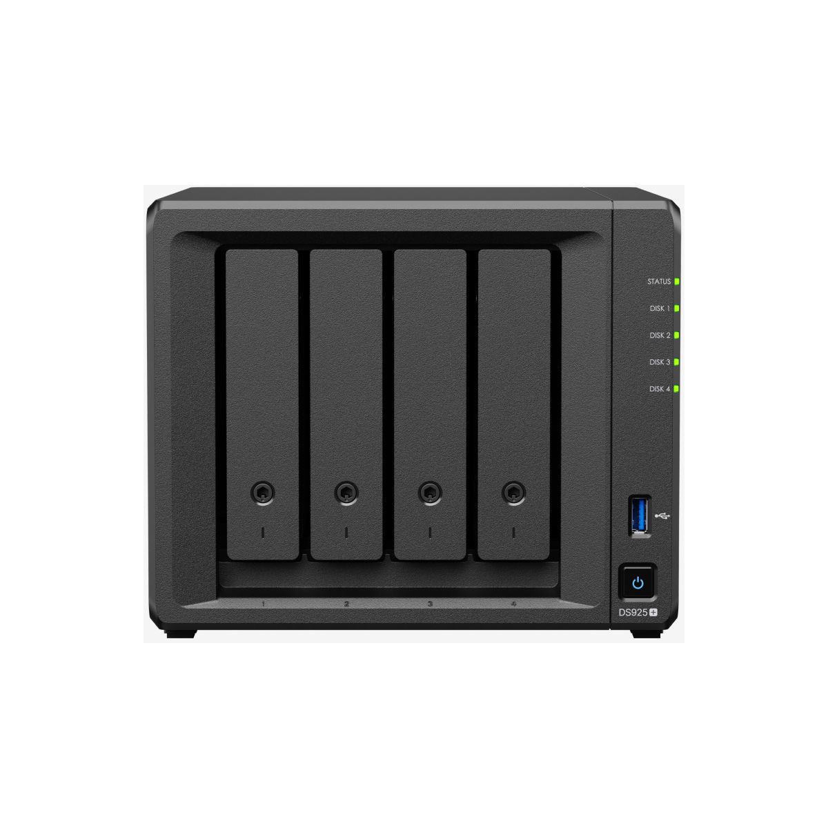 Synology Serveur Nas Ds925+ Noir Unique