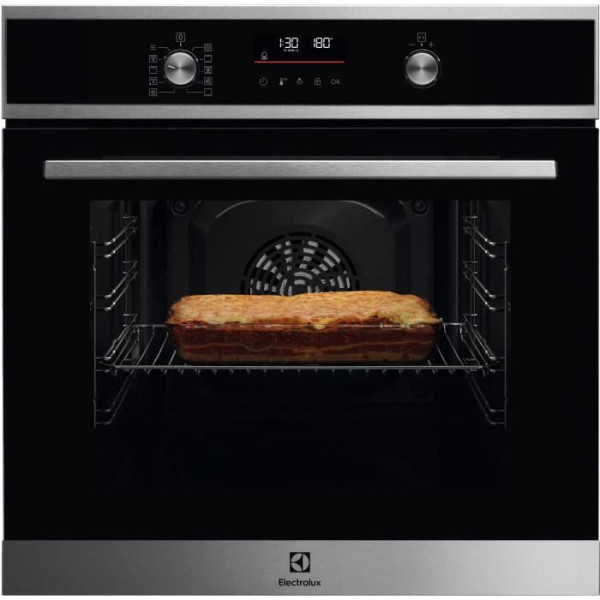 Electrolux Four Eof6p56bx - Chaleur Tournante Pulsée - Pyrolyse - Porte Froide - 25 Recettes Pré-Programmées Multicolore Unique
