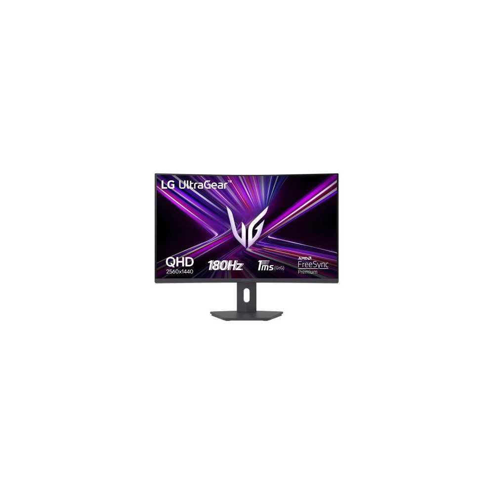 Lg Moniteur Gaming Incurvé Qhd 2560X1440 180 Hz Va 1 Ms Hdr10 Ultragear Noir Unique