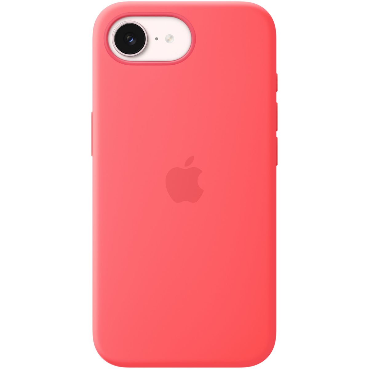 Apple Coque Iphone 17E Silicone Magsafe Goyave Rose Unique