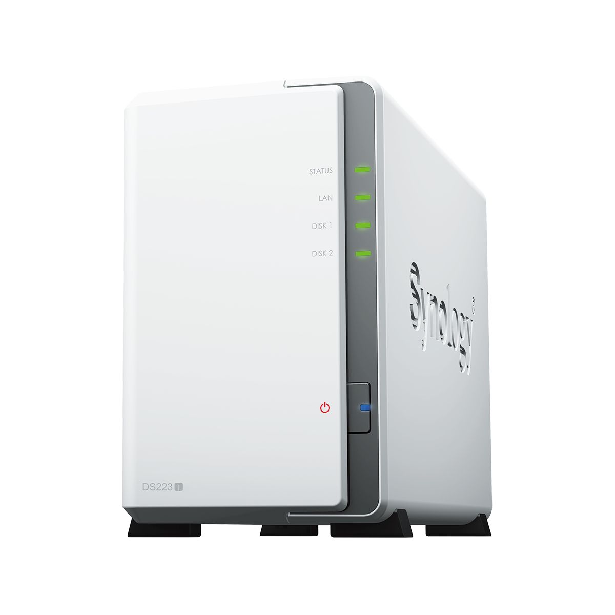 Synology Serveur Nas Ds223j Blanc Unique