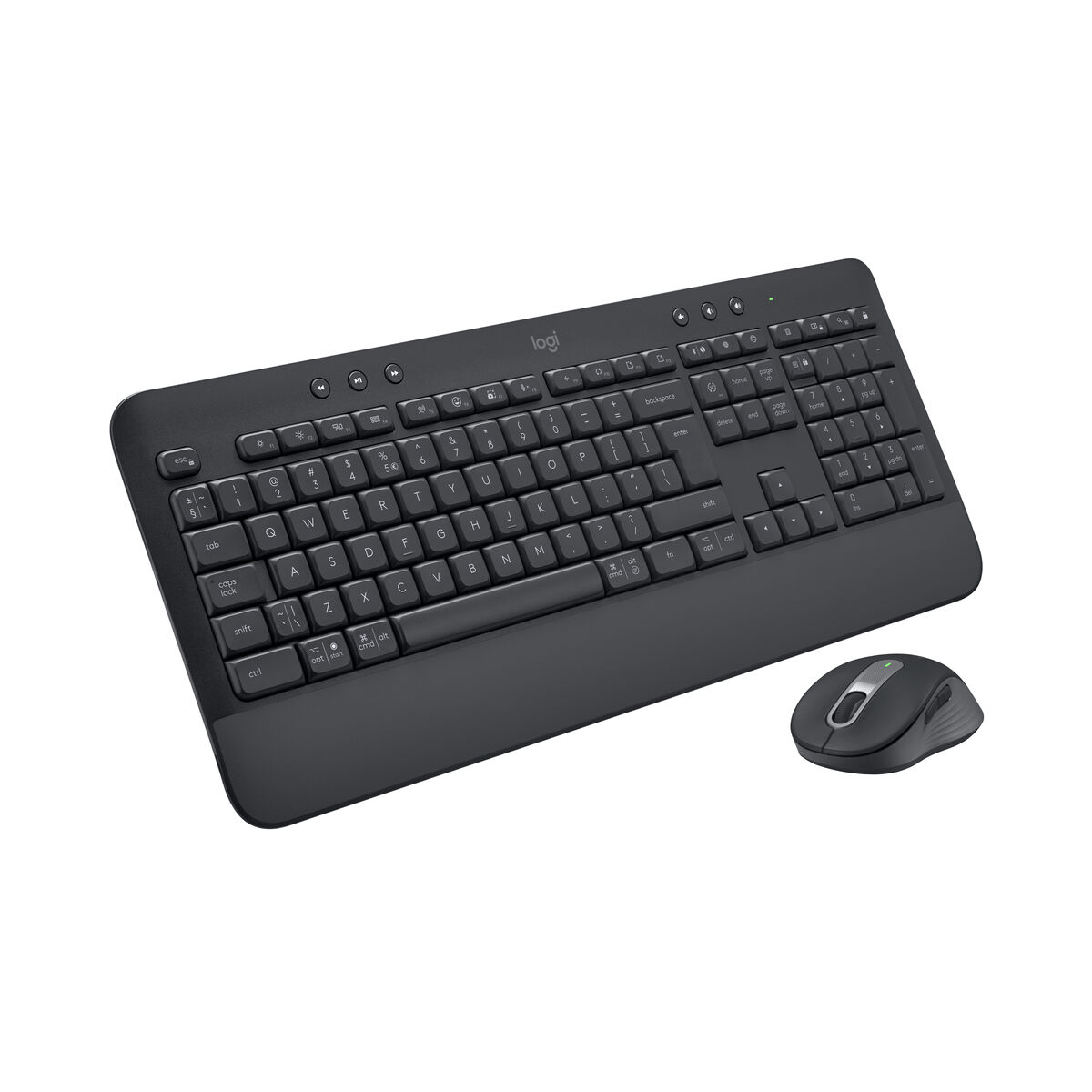 Logitech Clavier Et Souris Sans Fil Mk650 Qwerty Gris Unique