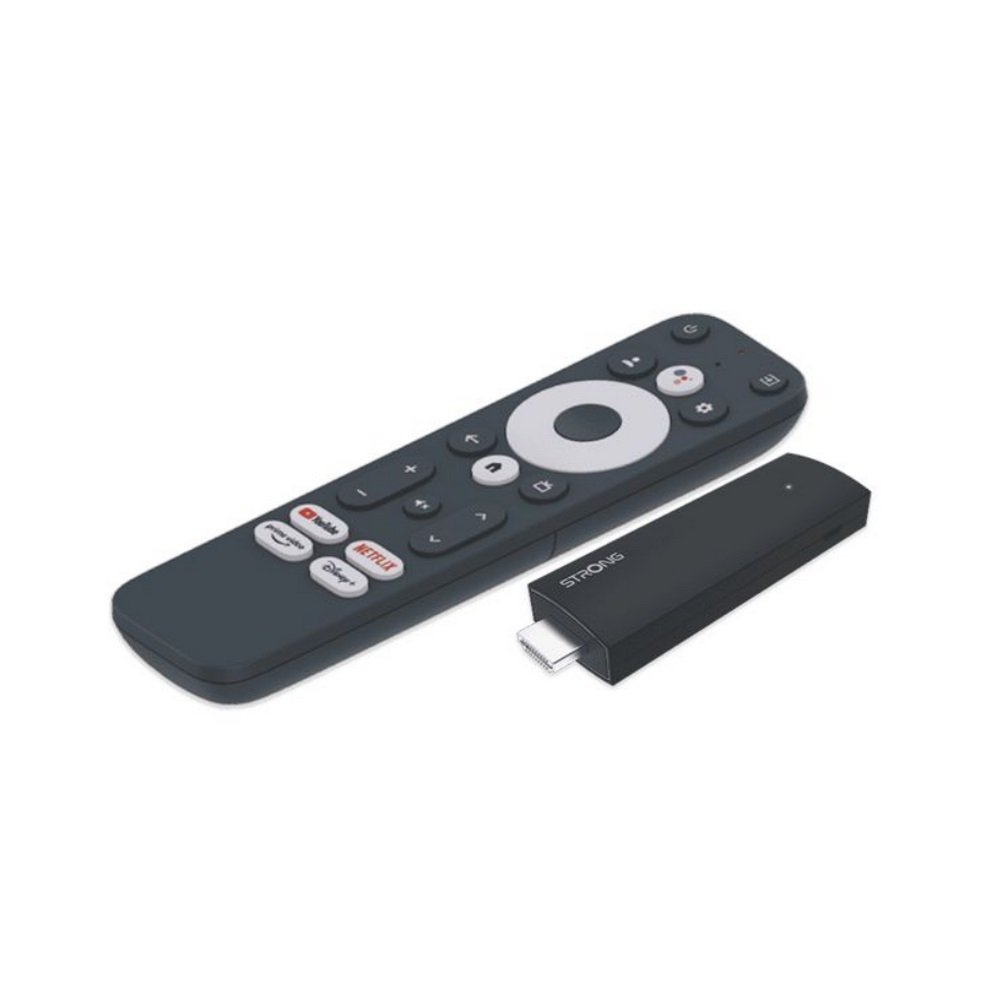 Strong - Clé Google Tv 4K Hdmi Avec Télécommande - Srt41 Noir Unique