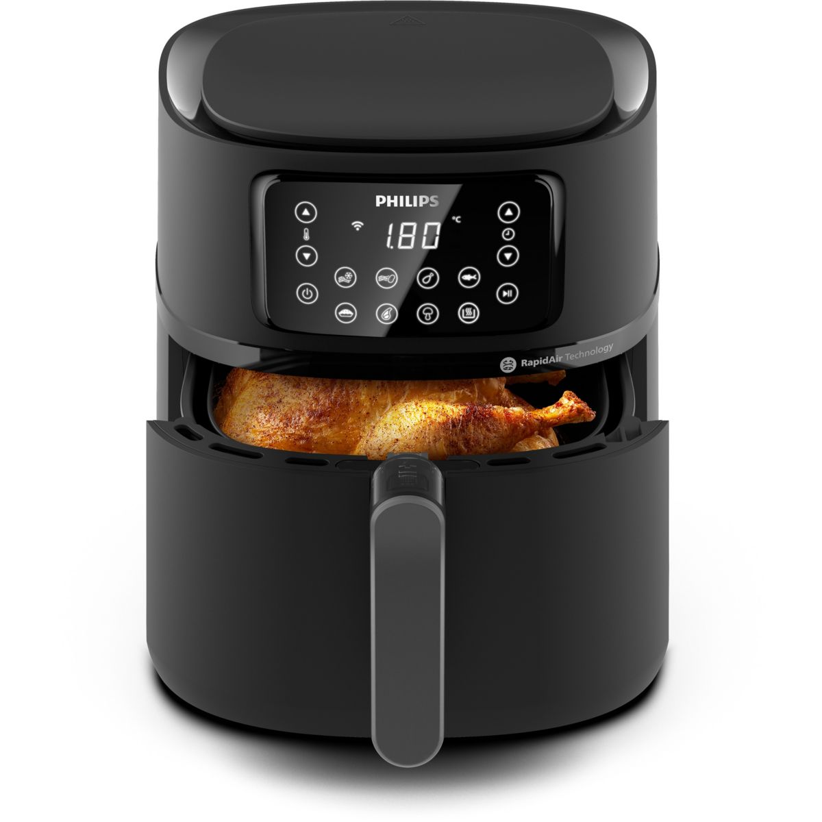 Philips Airfryer Hd9285/93 Friteuse Sans Huile Connectée Série 5000 7.2L Noir Unique
