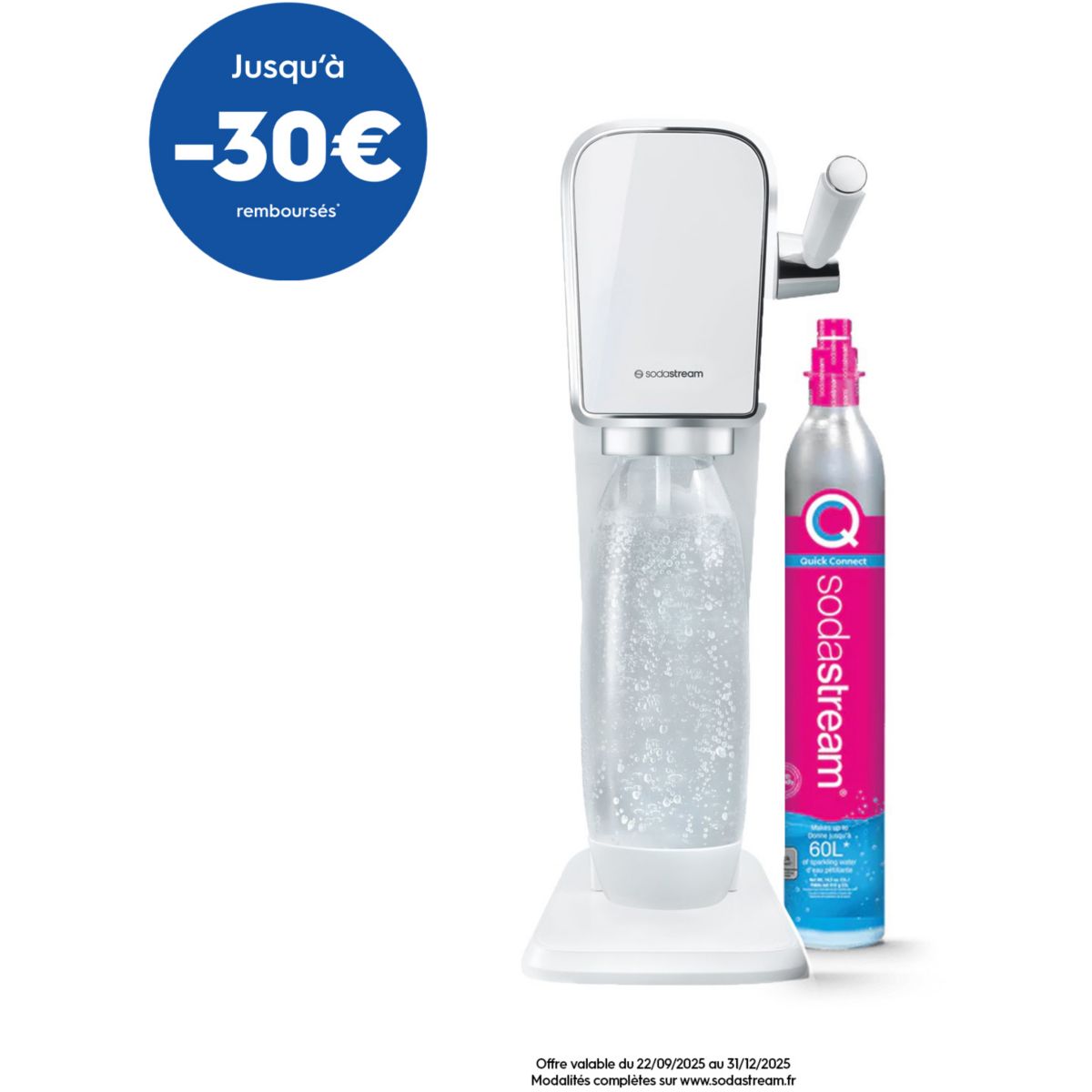 Sodastream Machine À Soda Art Blanche Unique