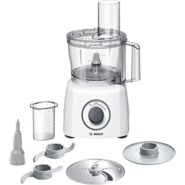 Bosch Robot Multifonctions Multitalent3 Mcm3100w – Plus De 20 Fonctions – 800 W – Capacité De 2,3 – /Gris Blanc Unique