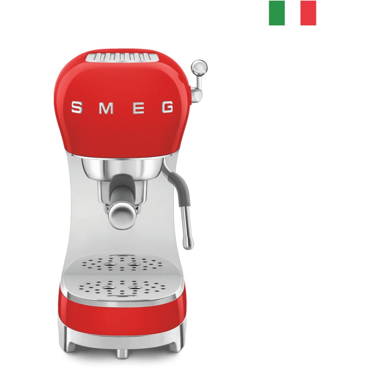 Smeg Machine À Expresso Ecf02rdeu Rouge Unique