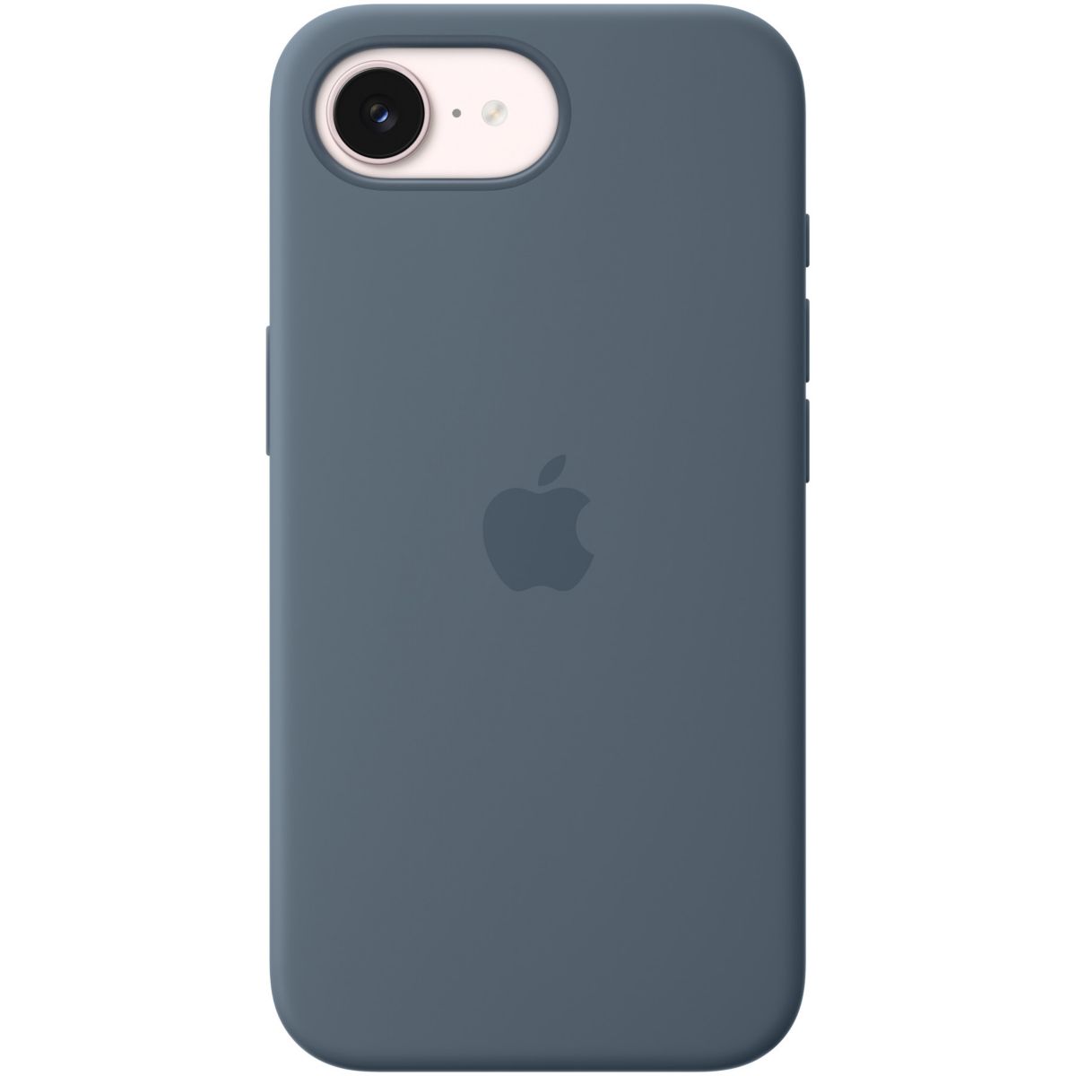 Apple Coque Iphone 17E Silicone Magsafe Maritim Bleu Unique