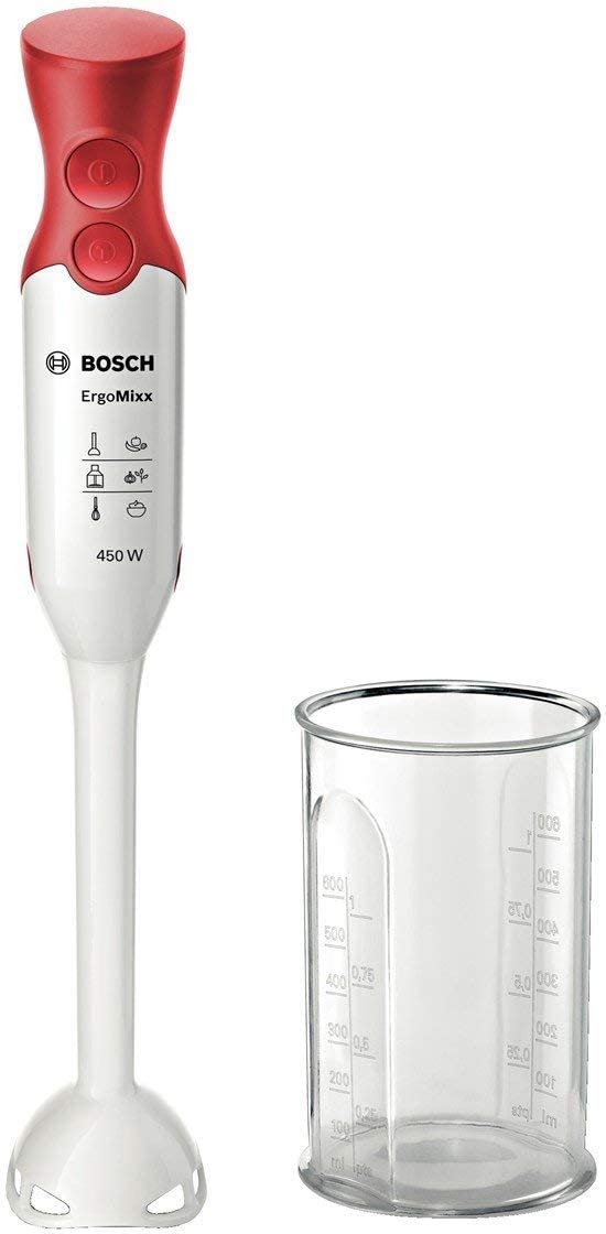 Bosch Mixeur Plongeant Msm64010 Blanc Unique