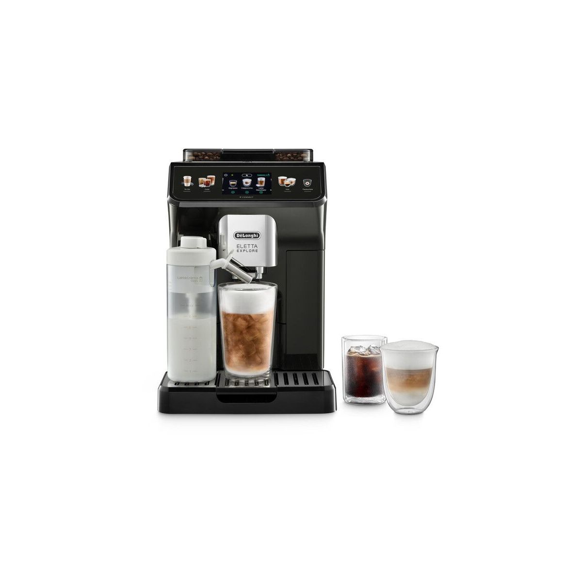 Delonghi Expresso Broyeur Ecam450.65.g Eletta Explore Grise Unique
