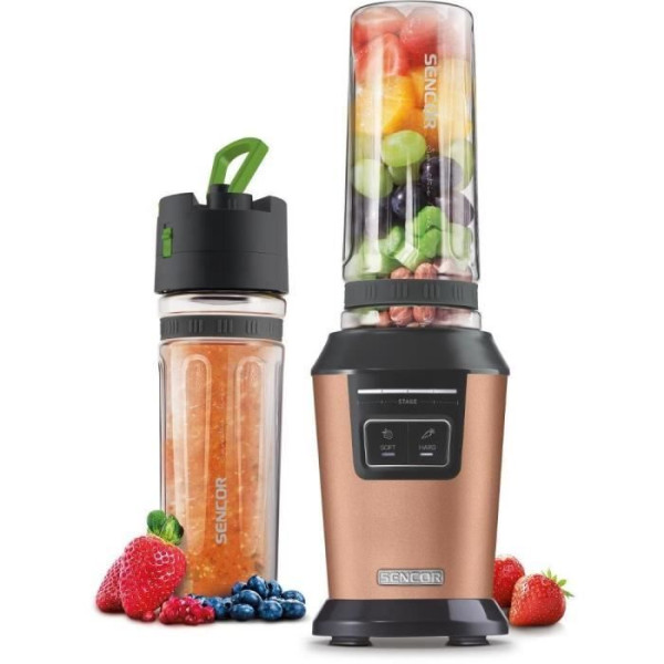 Look & Feel Blender Machine A Smoothie - Sencor - Sbl 7176Gd Multicolore Unique
