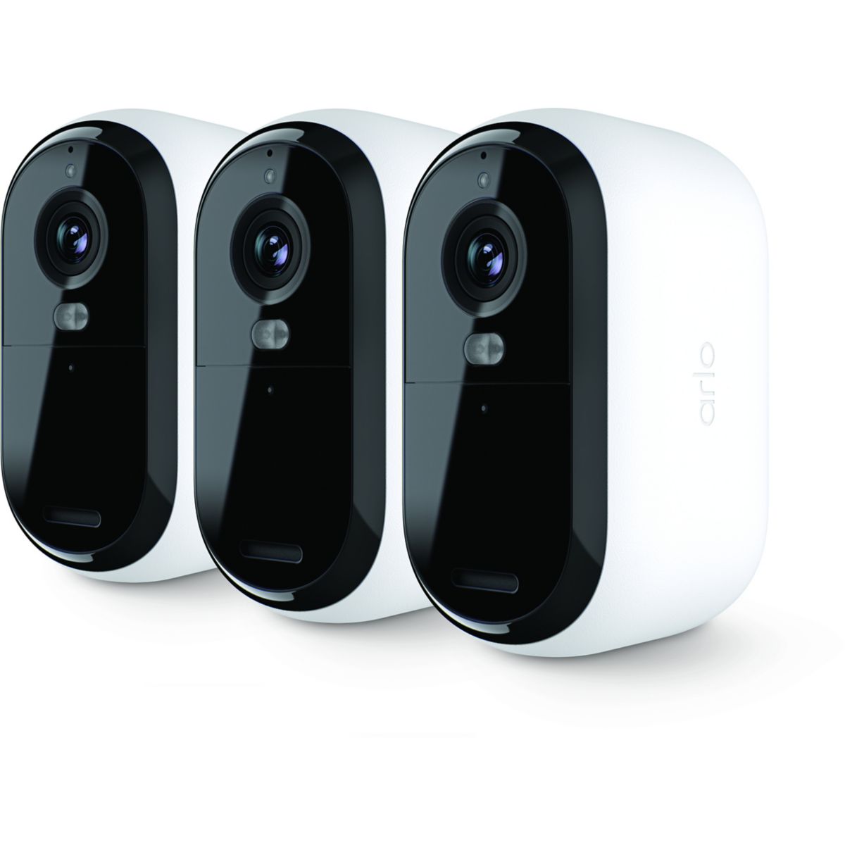 Arlo Caméra De Surveillance 3 Caméras Essential 2K Blanc Unique