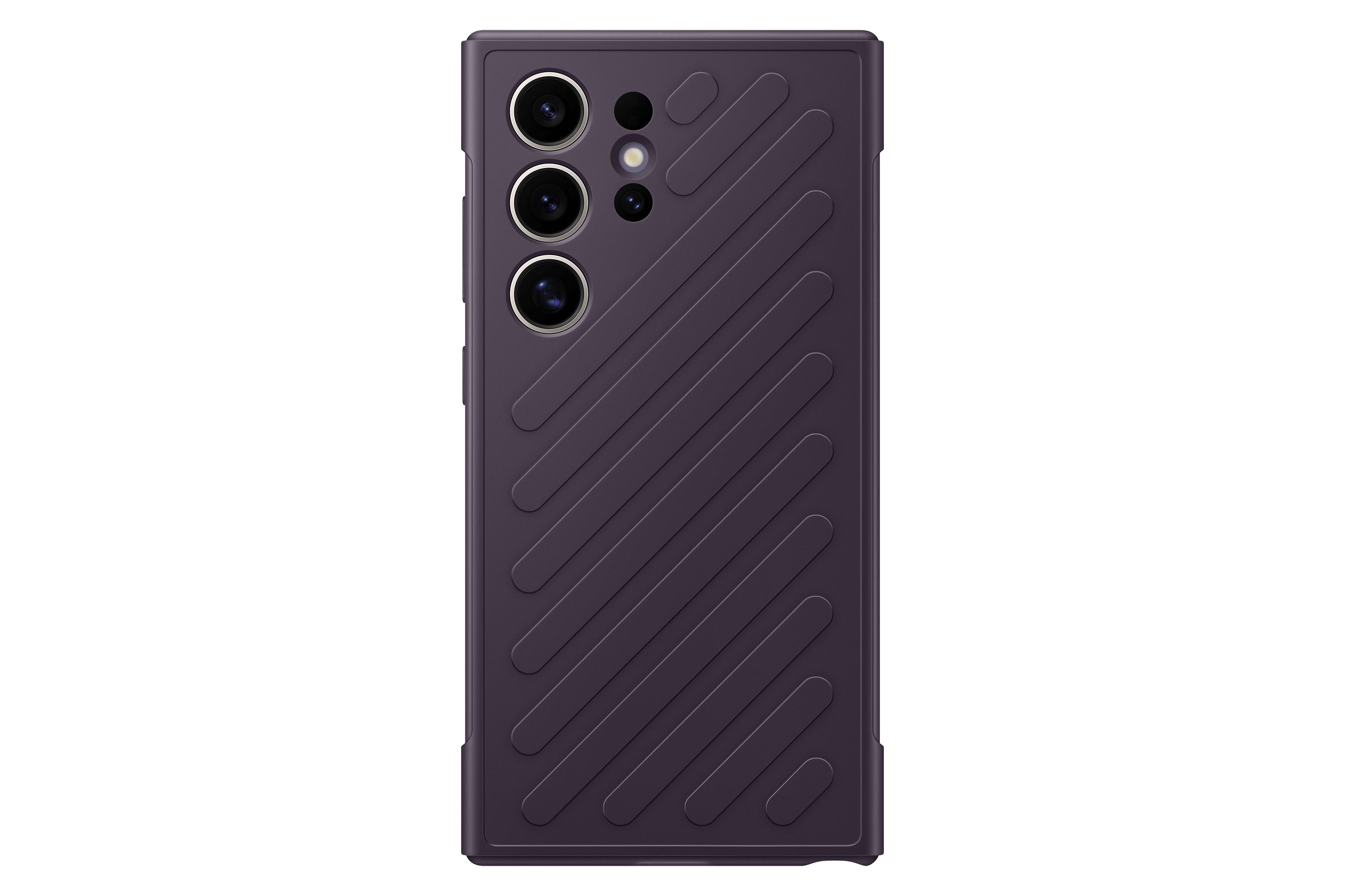 Samsung Coque Renforcée Galaxy S24 Ultra Designed For Violet Foncé Mauve Unique