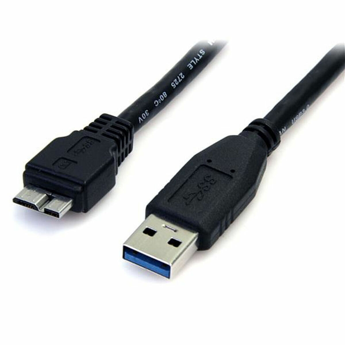 Startech Câble Usb Vers Micro Usb Usb3aub50cmb Noir Unique
