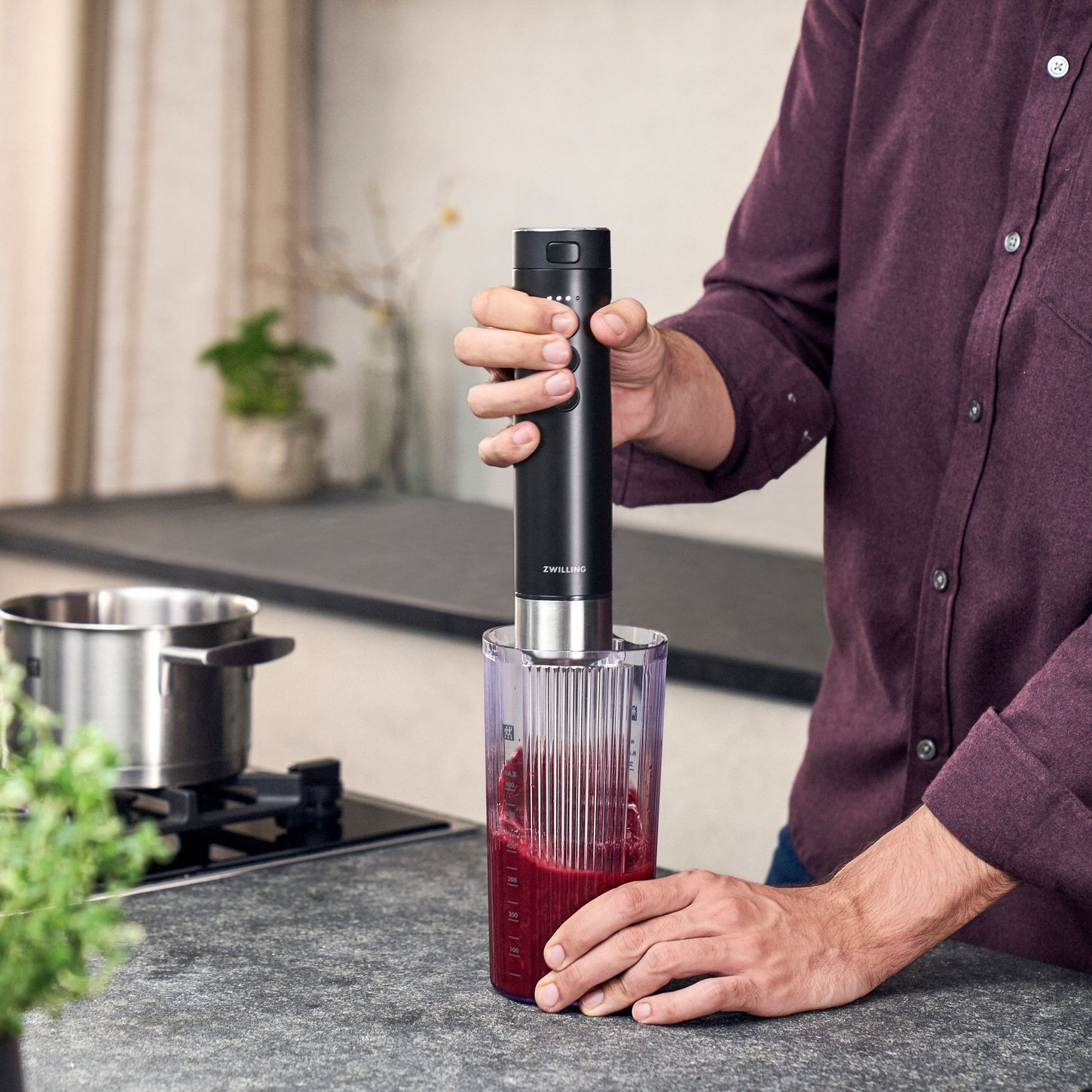 Zwilling Mixeur Plongeant Sans Fil, Produit Seul Sans Batterie Unique