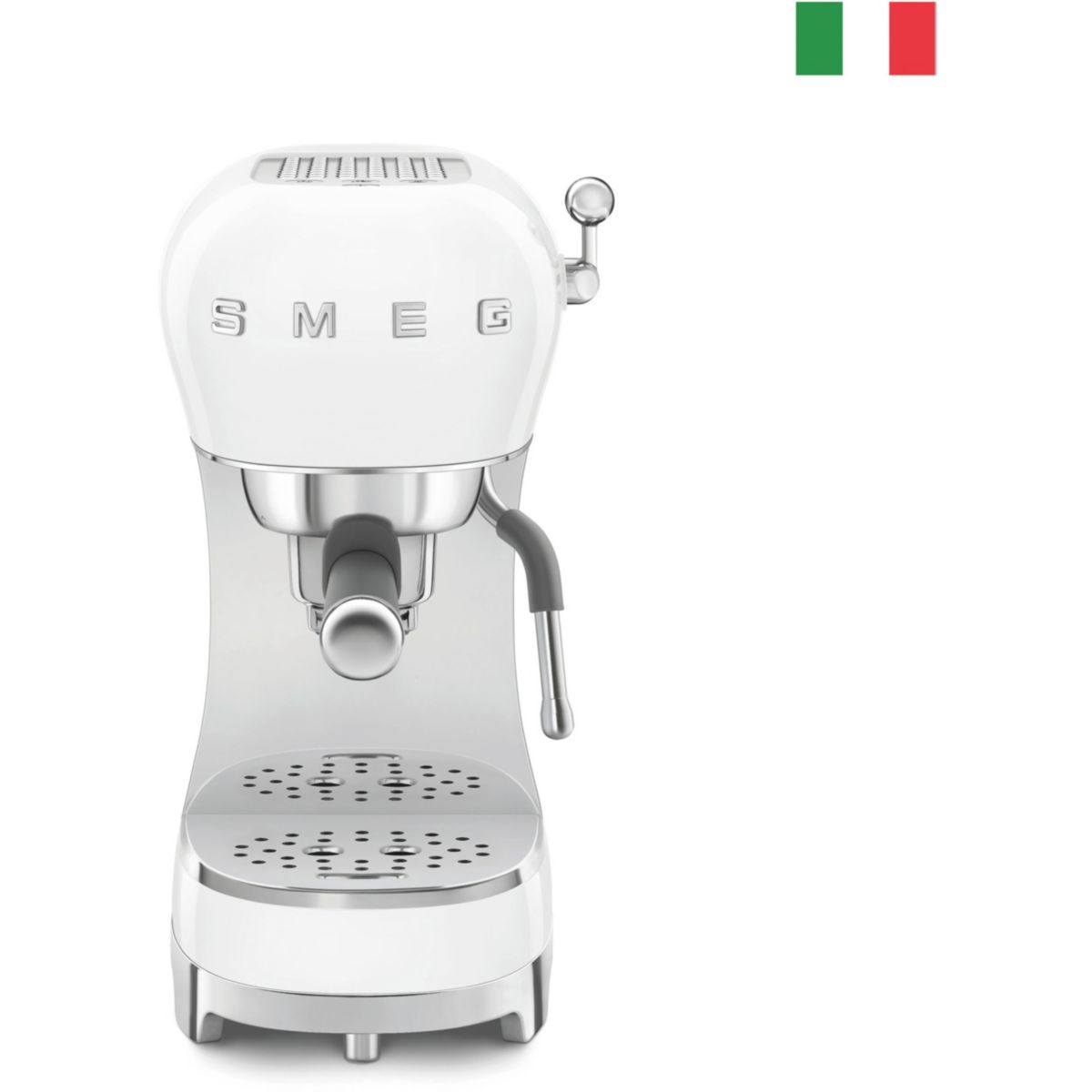 Smeg Machine À Expresso Ecf02wheu Blanc Unique