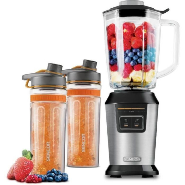 Look & Feel Blender Machine A Smoothie - Sencor - Sbl 7550Ss Multicolore Unique