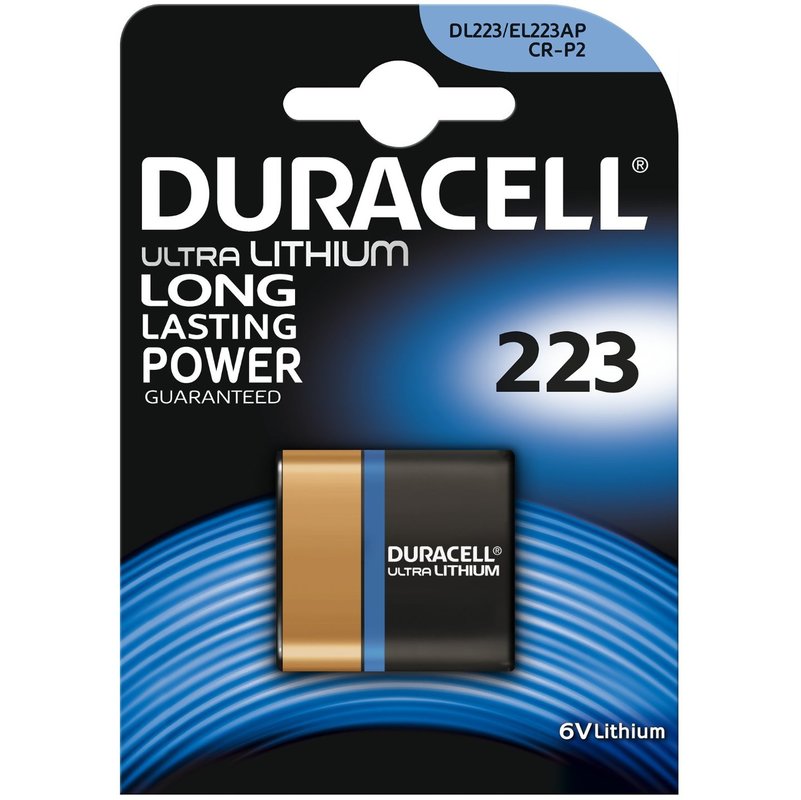 Duracell Blister 1 Pile Ultra Photo 223 - Crp2 Unique