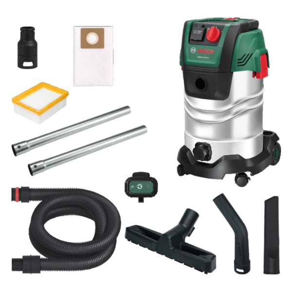 Bosch Aspirateur Universel - Pas 30-240Prs - 1300W - 67 L/S - Réservoir 30L - 240 Mbar Unisex Multicolore Unique