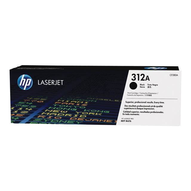 Hp Toner Laserjet 312A - Cf380a Noir Unique