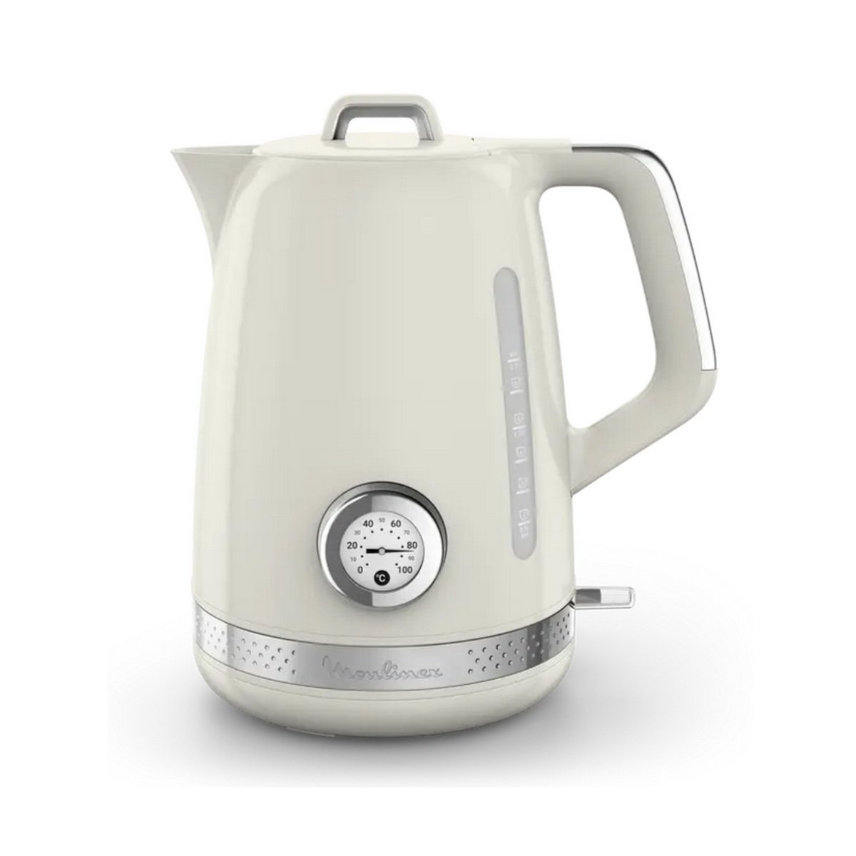 Moulinex - Bouilloire Électrique 1.7L 2400W Rise - By355ea0 Blanc Unique