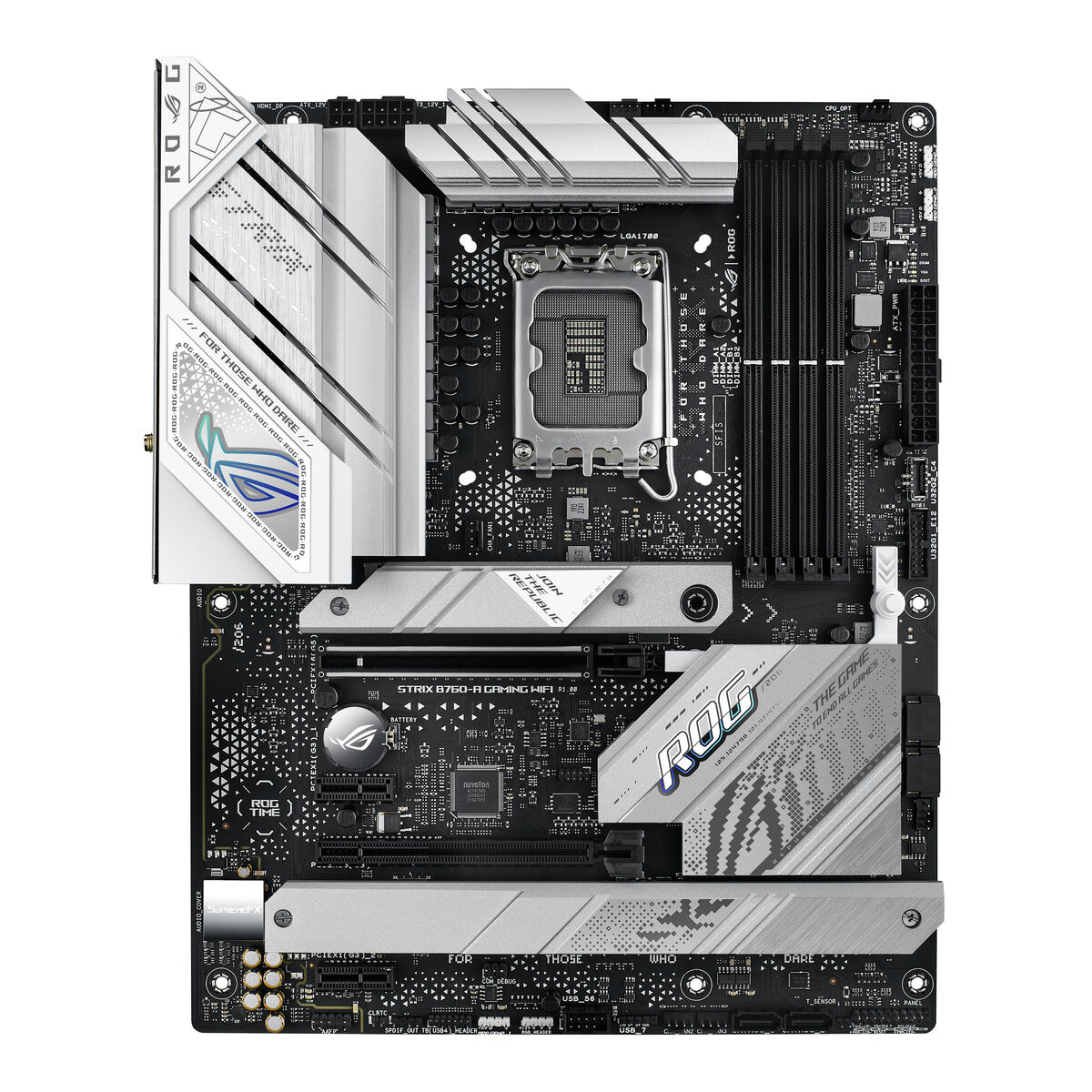 Asus Carte Mère Rog Strix B760-A Gaming Wi-Fi Intel Intel B760 Lga 1700 Argenté Unique