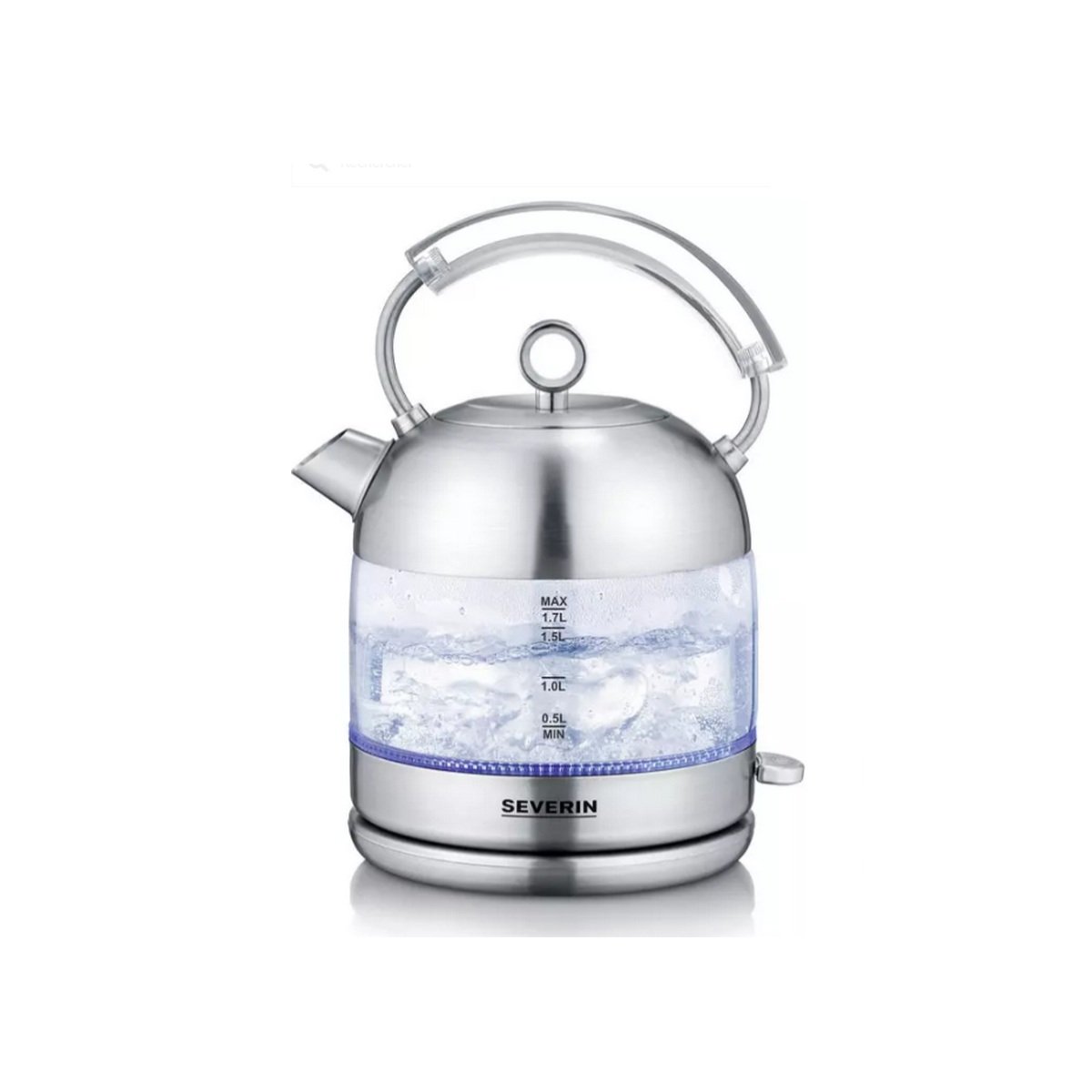 Severin - Bouilloire Électrique Sans Fil 1.7L 2400W - Wk3459 Argenté Unique