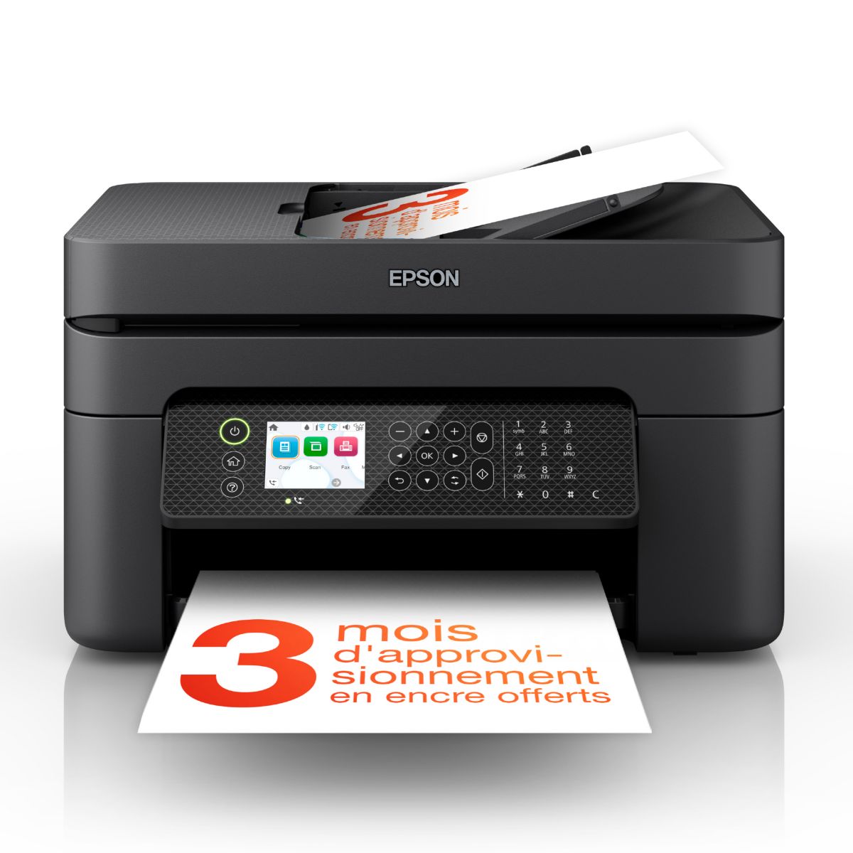 Epson Imprimante Jet D'encre Workforce Wf-2950Dwf Noir Unique
