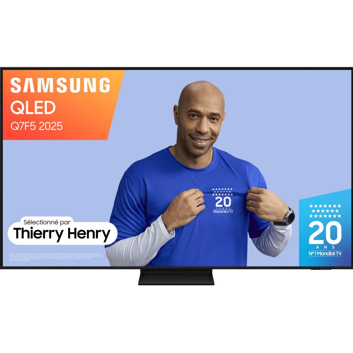 Samsung Tv Qled Tq65q7f5 4K Ai Smarttv 2025 Noir Unique