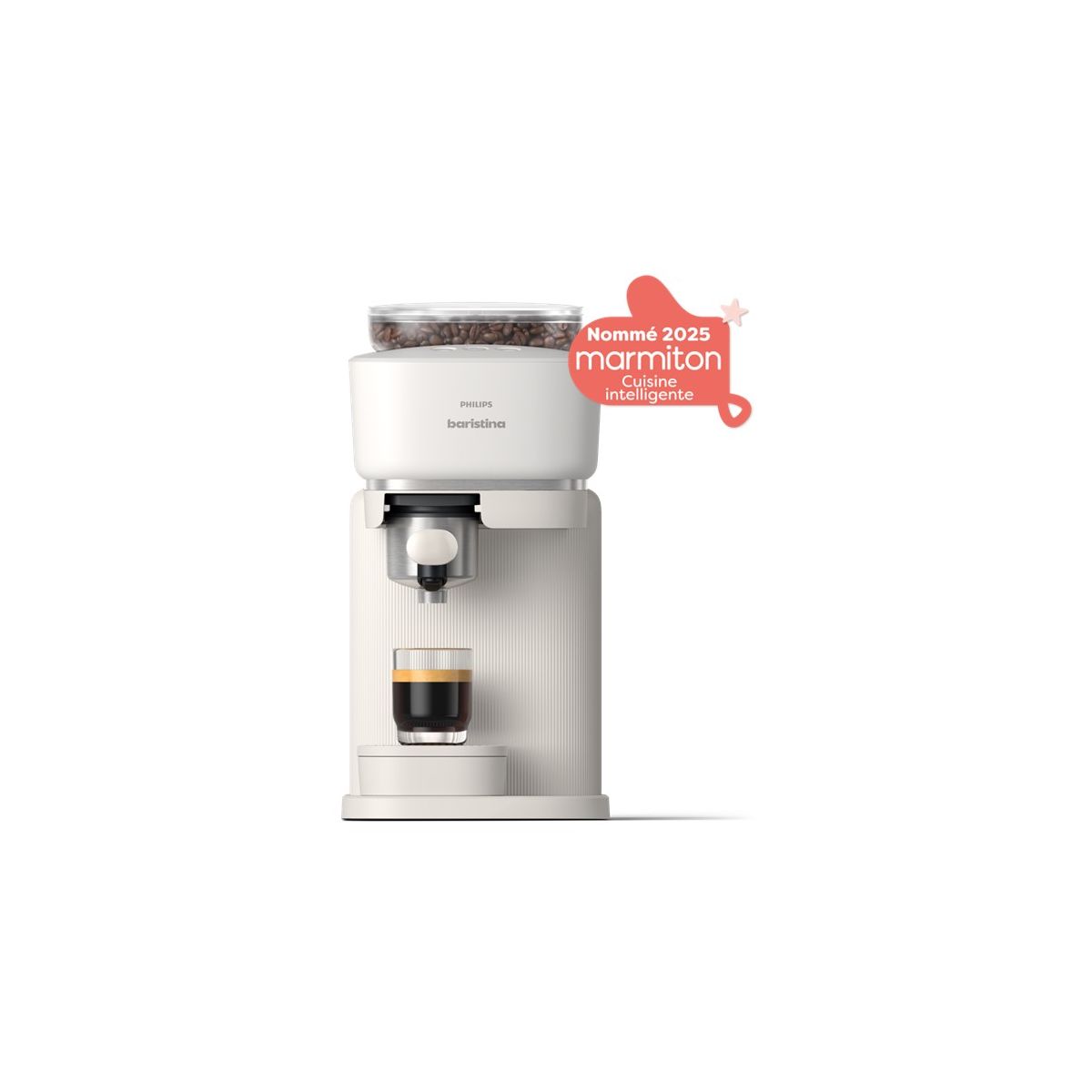 Philips Machine À Expresso Baristina Bar300/00 Cafetière À Grain He Blanc Unique