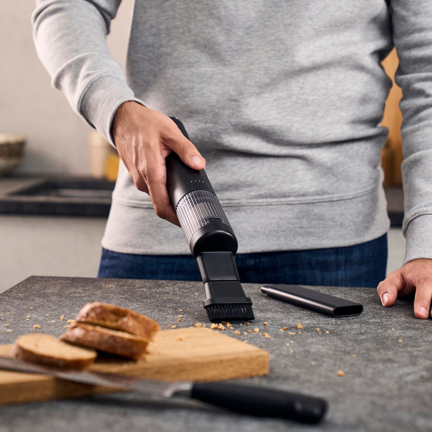 Zwilling Aspirateur De Table Sans Fil, Kit De Démarrage Avec Batterie Unique