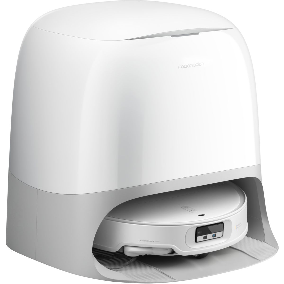 Roborock Robot Aspirateur Laveur Qrevo Curvx White Multicolore Unique